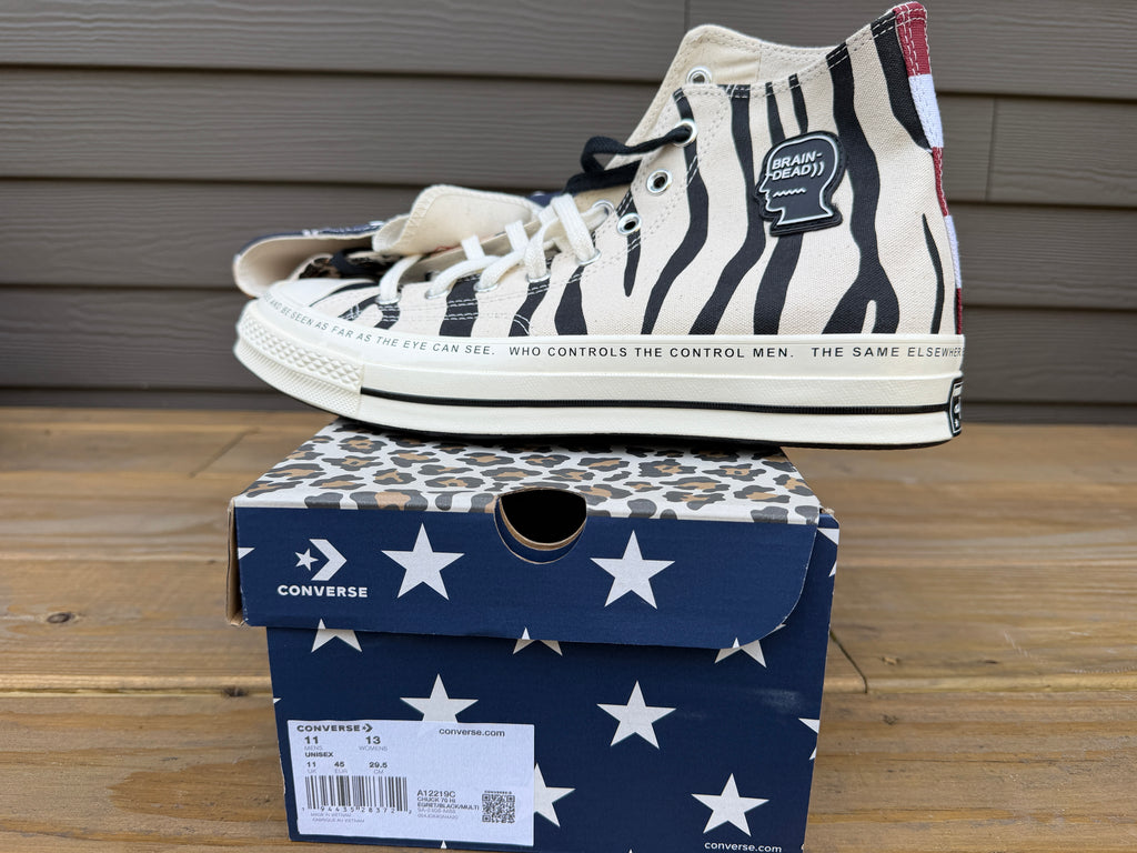 DS Converse Chuck Taylor All Star 70 Hi Brain Dead (Size 11)