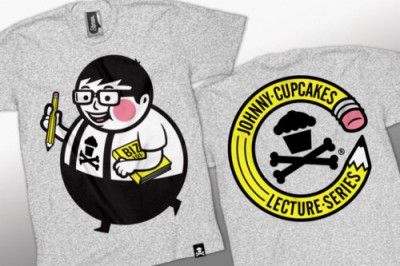 Johnny Cupcakes Lecture Series T Shirt Size Large DS